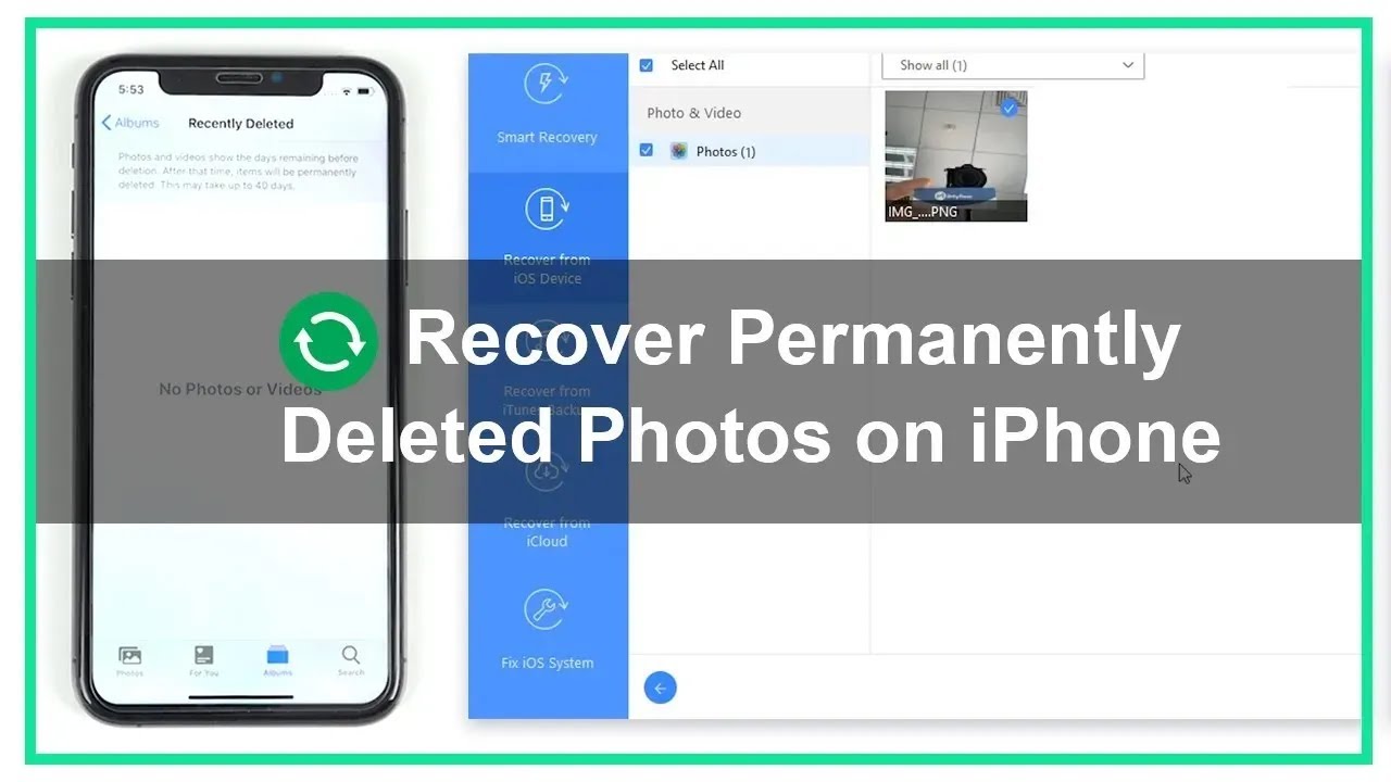 Как восстановить удаленные фотографии из корзины iPhone | Восстановление из корзины