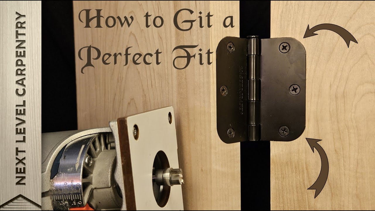 Perfect Mortises for Round Corner Hinges