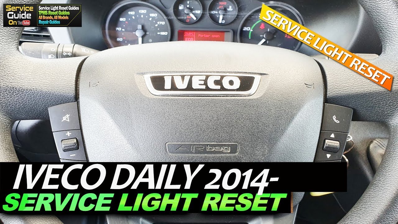 Iveco Daily Service Light Reset
