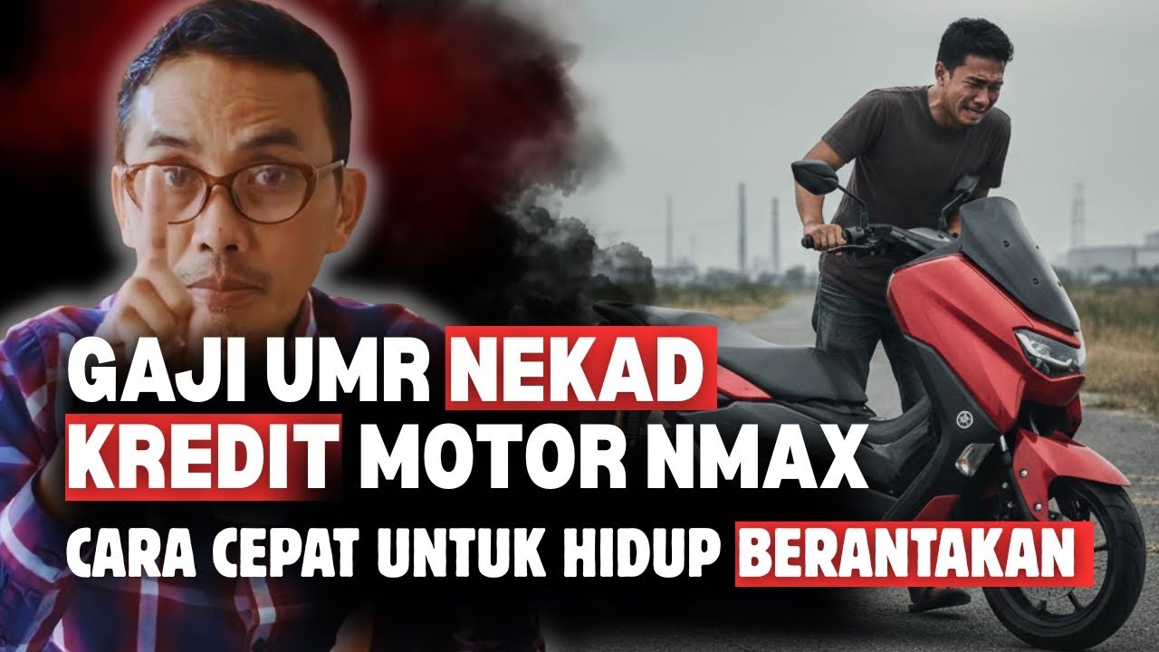 GAJI UMR NEKAD KREDIT MOTOR NMAX? || JEBAKAN KELAS MENENGAH