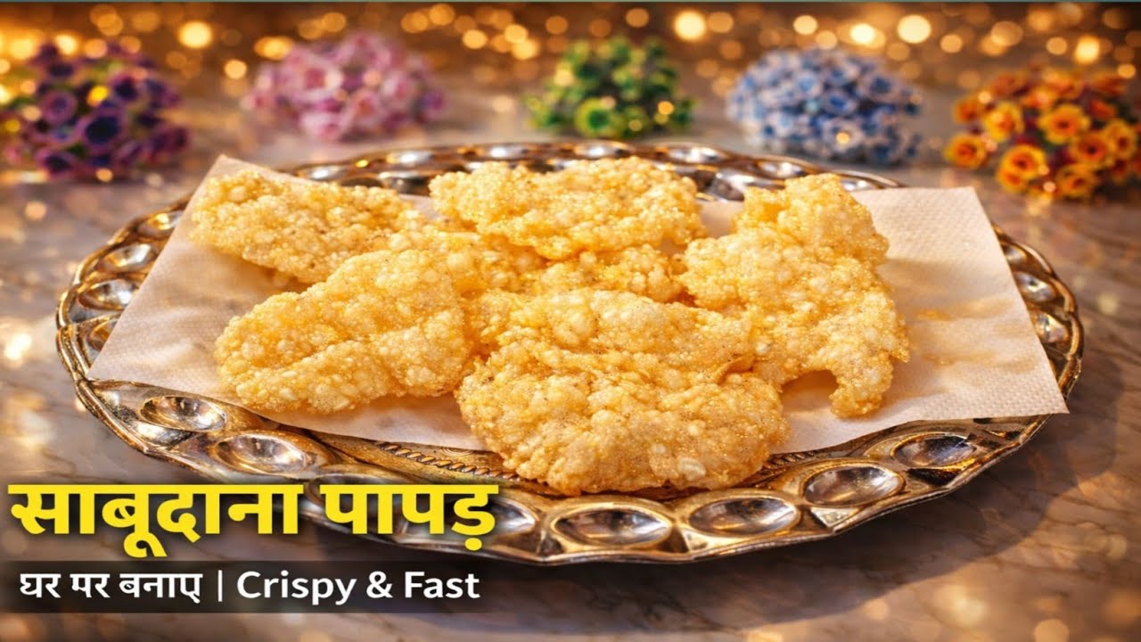 होली स्पेशल पापड़ रेसिपी | घर पर बनाएं कुरकुरा और स्वादिष्ट पापड़ | Holi Street Food