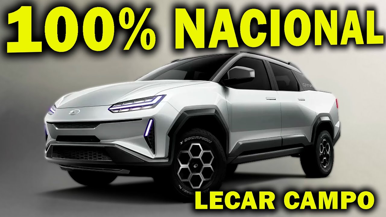 LECAR CAMPO: A PICAPE BRASILEIRA COM 1000 KM DE AUTONOMIA!