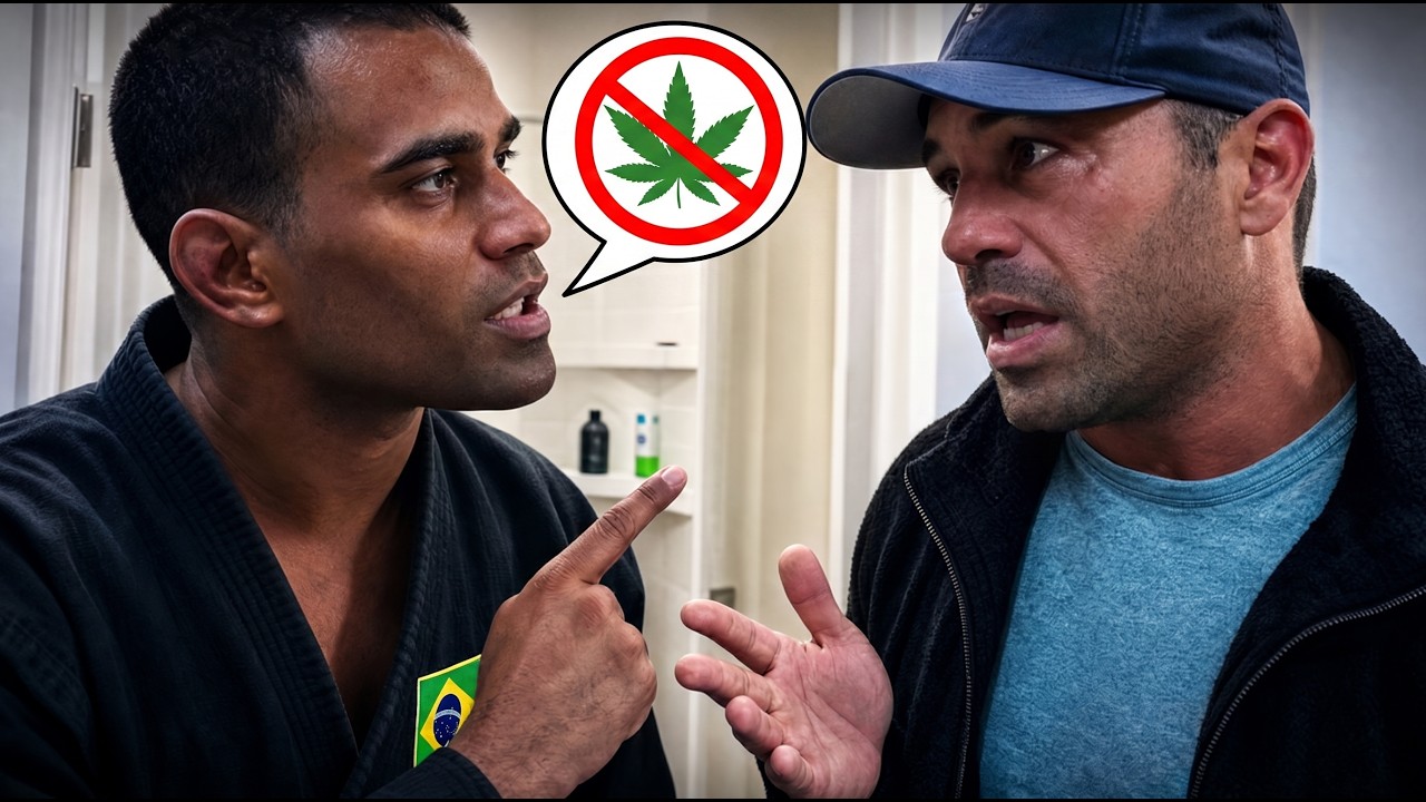 Joe Rogan and BJJ Black Belt Argue about Weed