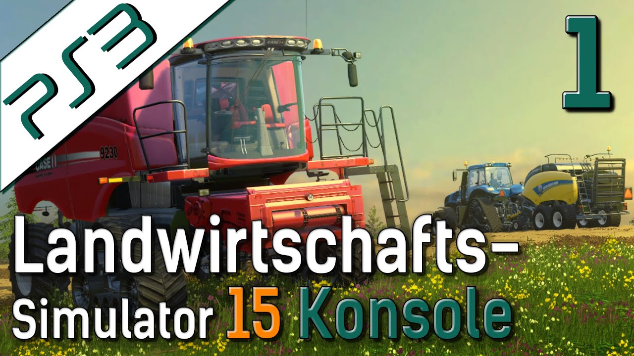 LS15 auf Konsole PS3 Landwirtschafts Simulator auf der PlayStation deutsch HD