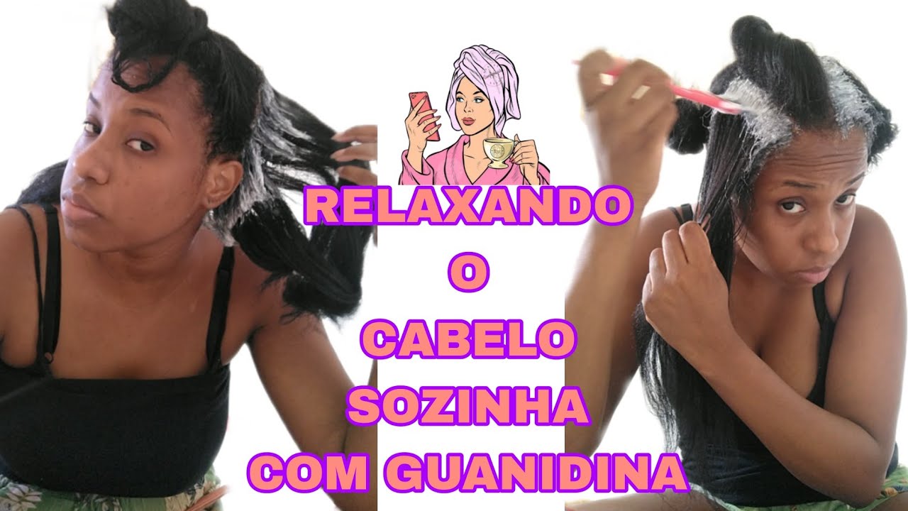 APLICANDO RELAXAMENTO ( GUANIDINA) GOLD BLACK AMEND