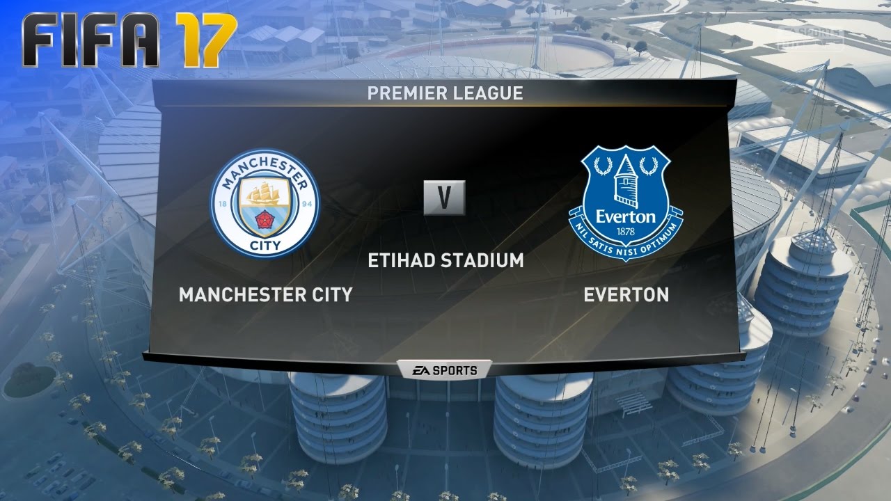 FIFA 17 - Manchester City vs. Everton @ Etihad Stadium