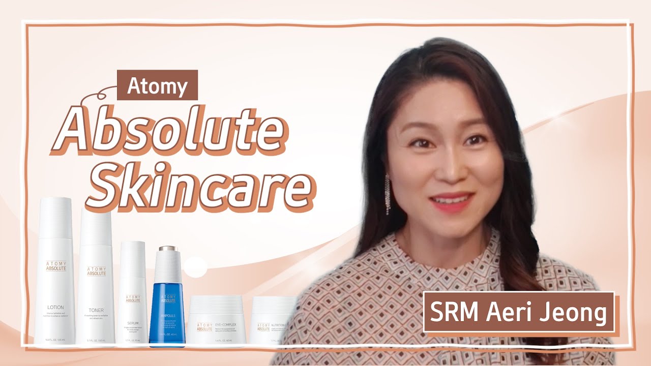 Любимый продукт Atomy! — Atomy Absolute Skincare от Aeri Jeong