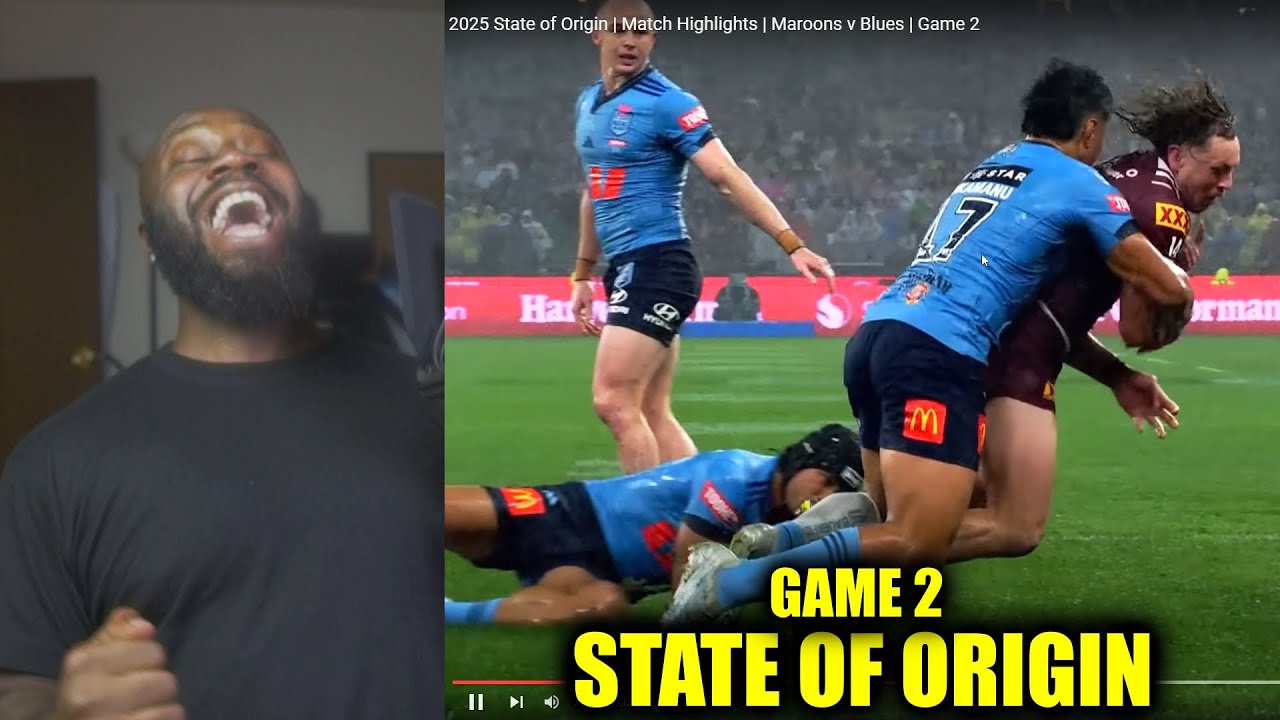 2025 State Of Origin | Maroons v Blues (Game 2) GoHammTV Reaction