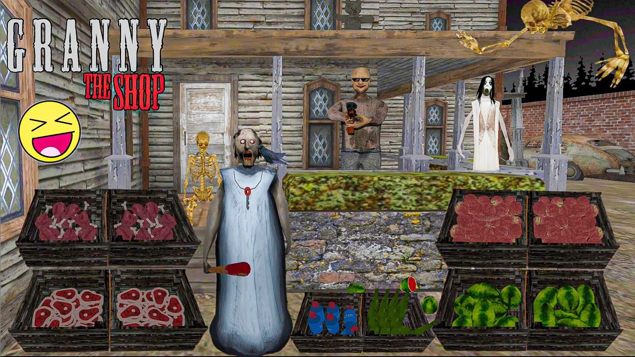 Granny The Shop - New Update Train Escape.
