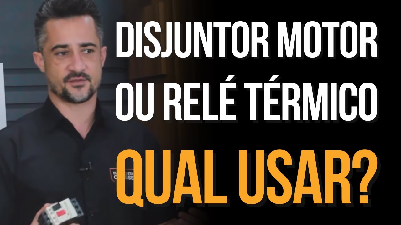 Qual é a diferença de um disjuntor motor e de um relé térmico?