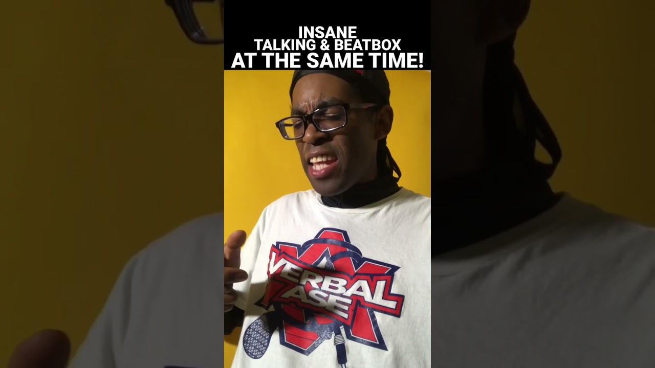 Incredible Beatboxer Talks Same Time as He’s Performing 🤯 -Verbal Ase 
