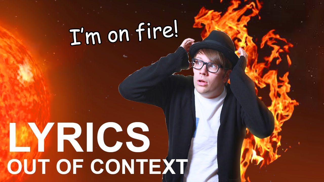 Fall Out Boy's lyrics out of context