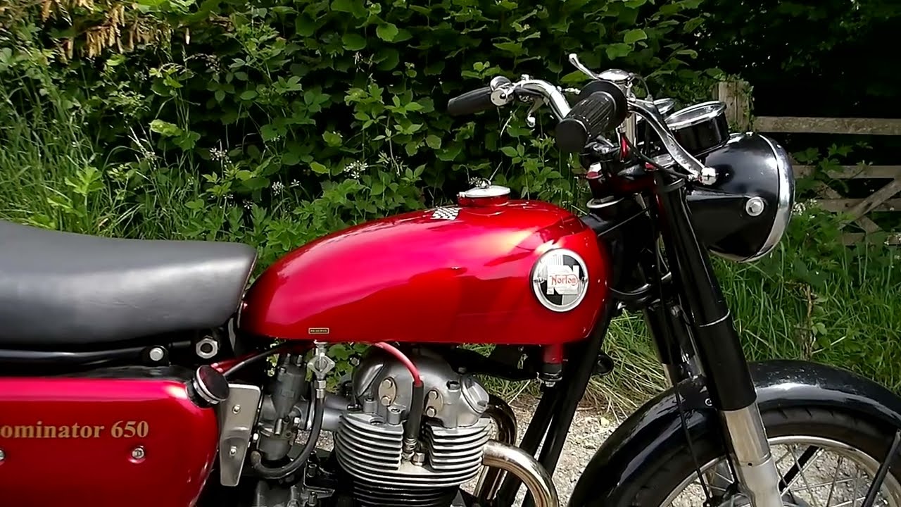 Norton 650 Unified Twin Prototype - Opening up a little, a slightly harder test ride!