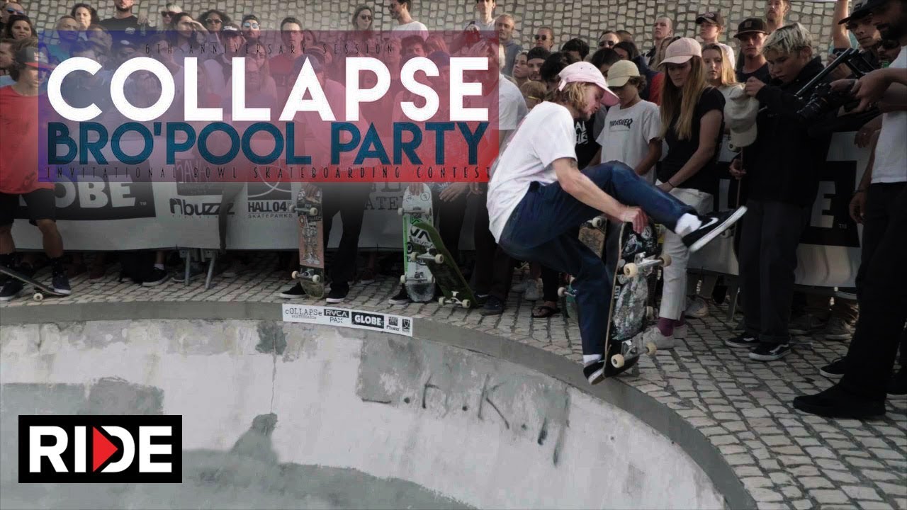 cOLLAPSe sKATEBOARDs Bro'Pool Party