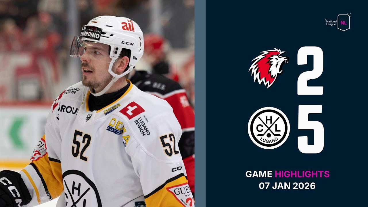 Lausanne HC vs. HC Lugano - Game Highlights