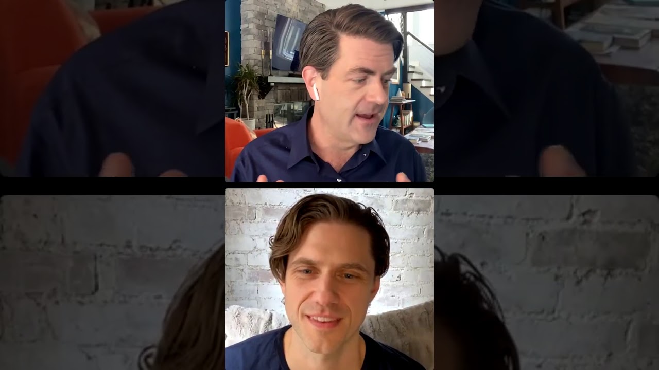 Aaron Tveit and Paul Wontorek Instagram Live Stream 3/11/2021