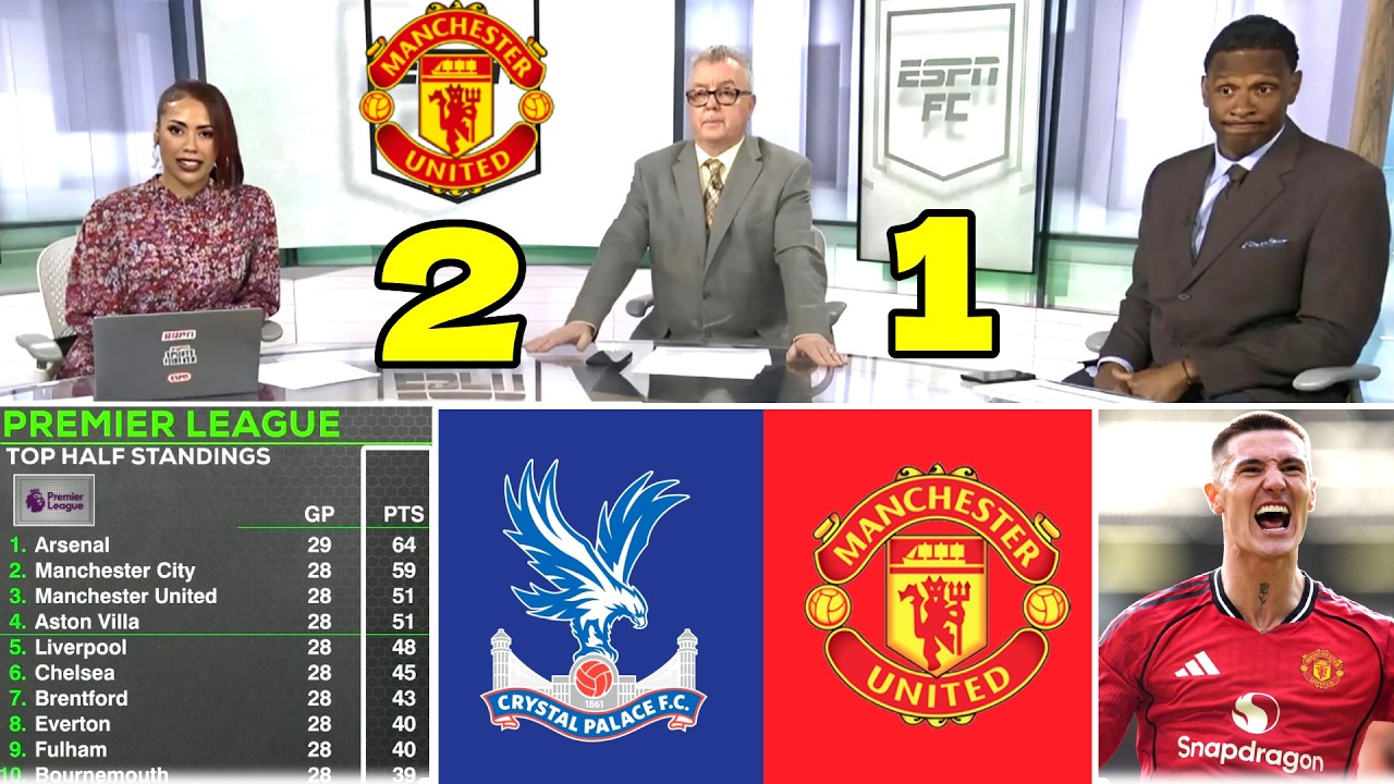 Hot reaction to United vs Palace! 🍿🔥 Has Sesko really improved under Carrick? 👀 + Bruno Fernandes