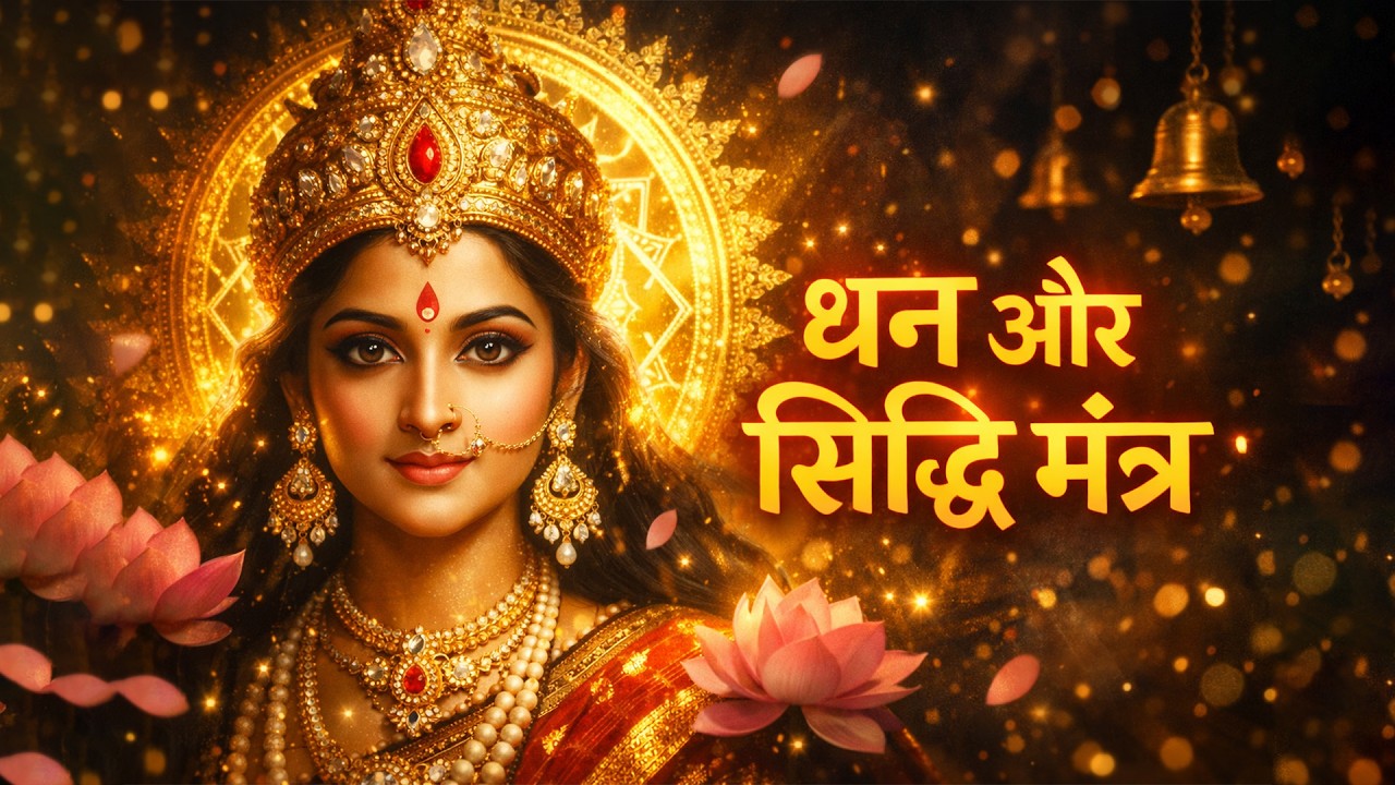 Siddhi Lakshmi Stotram 🔱 | धन, सफलता और सिद्धि पाने का दिव्य मंत्र | 108 बार जप