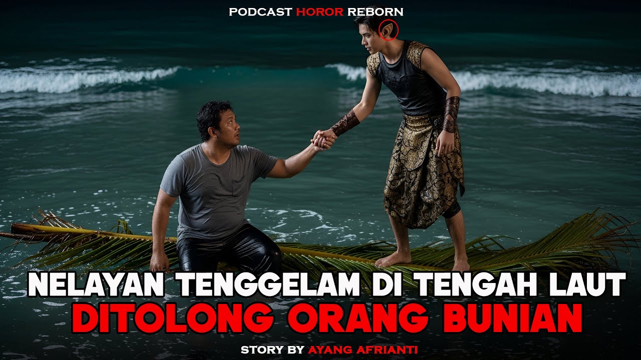 Kisah Nelayan Tenggelam Di tengah Laut Di Tolong Orang Bunian