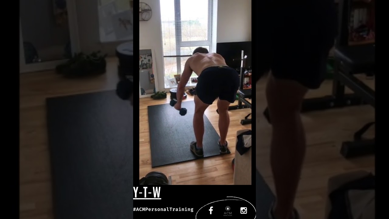 EXERCISE TUTORIAL | DUMBBELL YTW