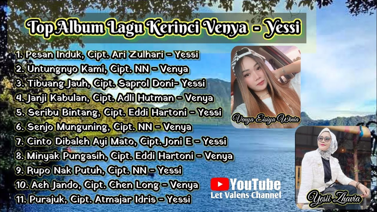 Top Album LAGU KERINCI Terpopuler Cover VENYA - YESSI Z