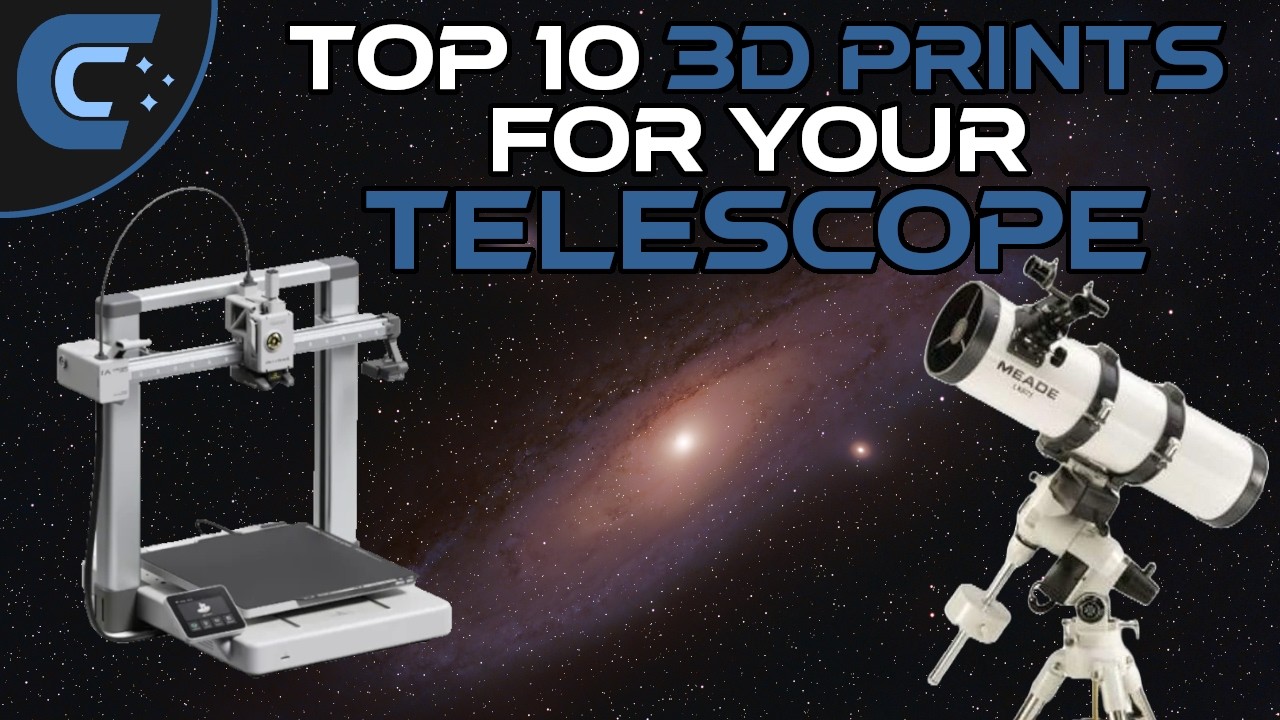 10 Cool 3D Prints You Can Make For Your Telescope