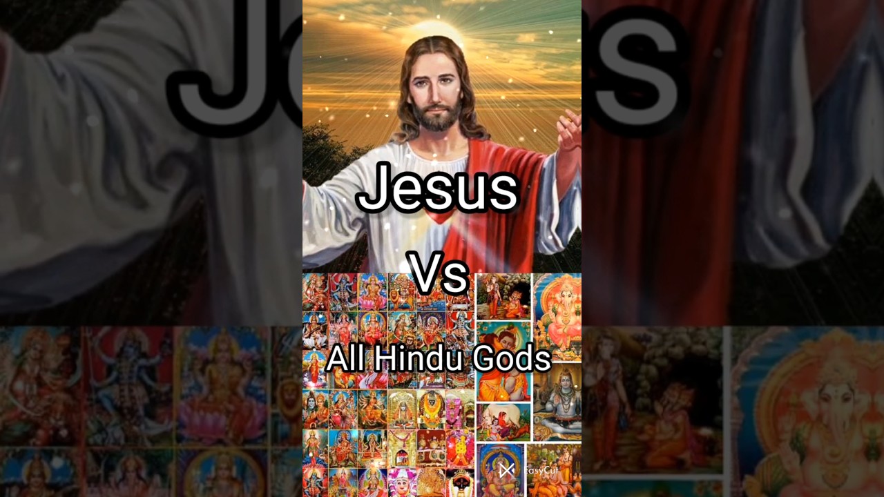 Jesus vs all Hindu gods #biblereading #biblestudy #shorts #viral