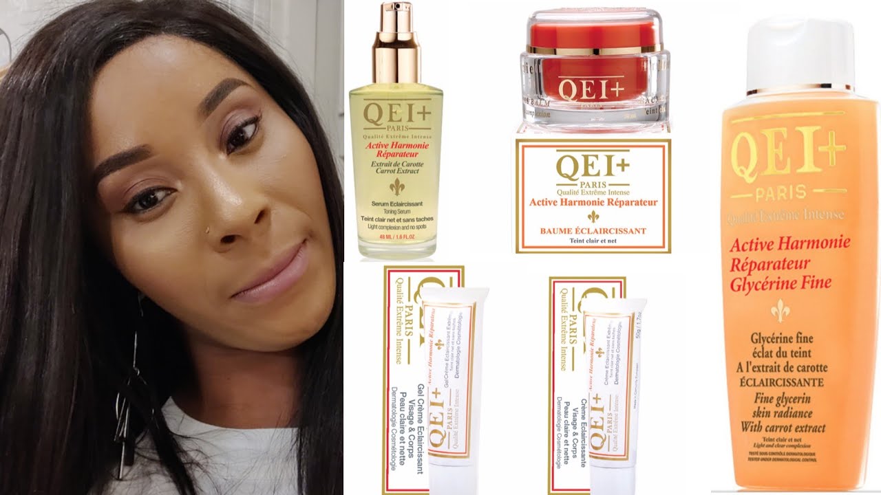 QEI+ PARIS ACTIVE HARMONIE RÉPARATEUR HOW I MIX MY LIGHTENING & TONING FACE CREAM FOR FASTER RESULT