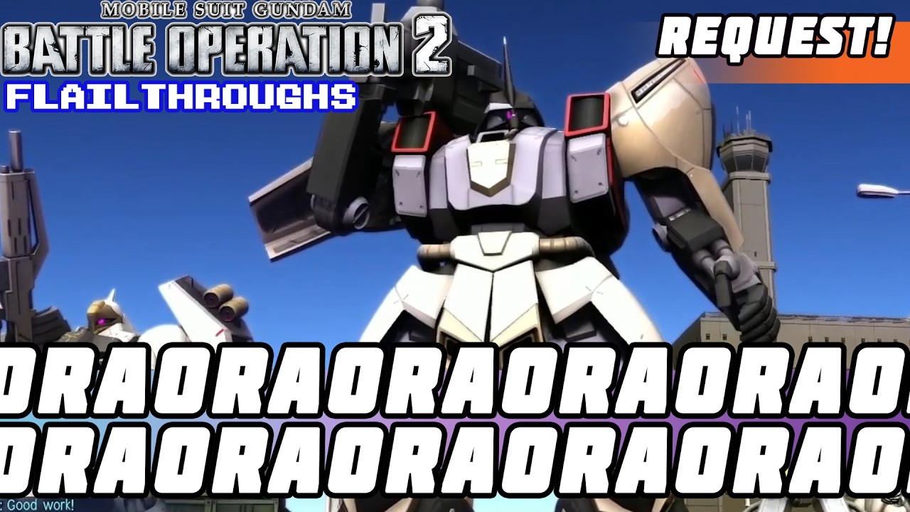 Gundam Battle Operation 2 Request! Galluss-J As JJBA's Star Platinum Is A Bit Of A Stretch...
