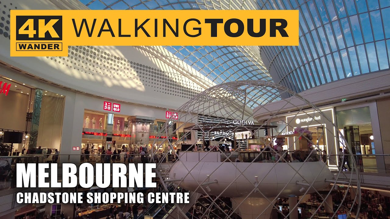 Chadstone Shopping Centre Walking Tour in Melbourne, Australia (4K 60fps)