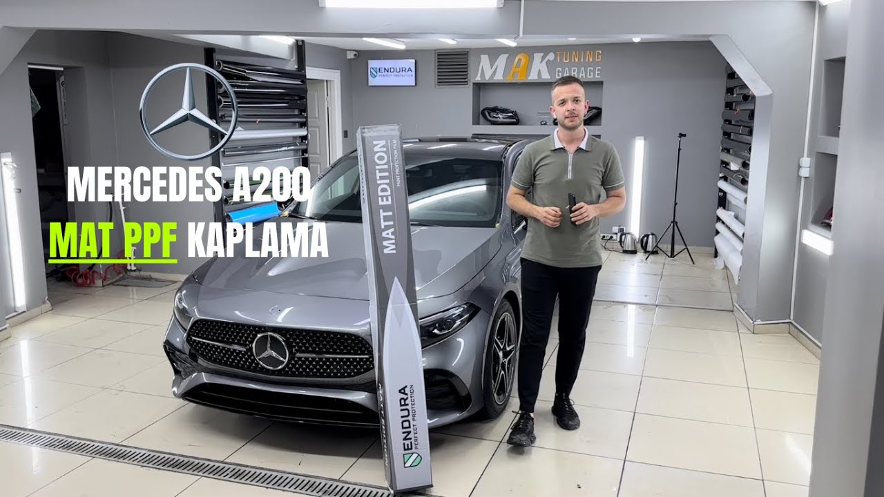 Mercedes A200 MAT PPF KAPLAMA-GECE PAKETİ-CAM FİLMİ(bir arabaya yapılacak en güzel şey)