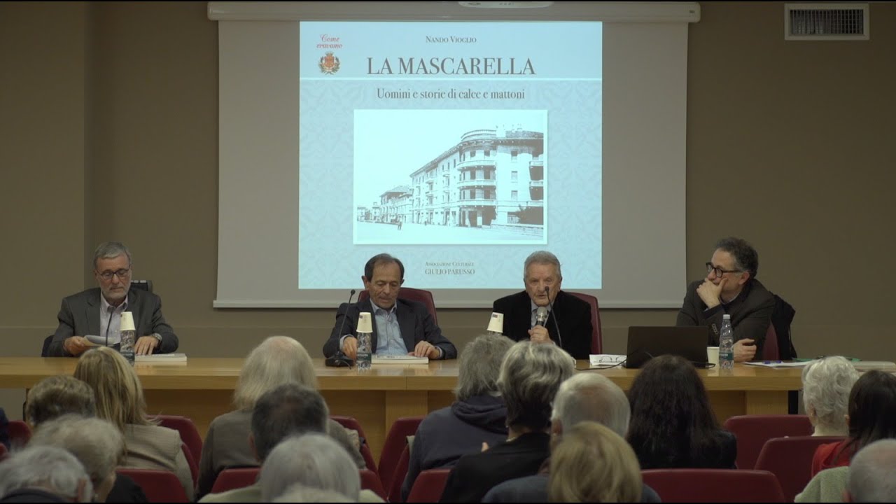 Presentazione del libro di Nando Vioglio: “La Mascarella” Uomini e storie di calce e mattoni.