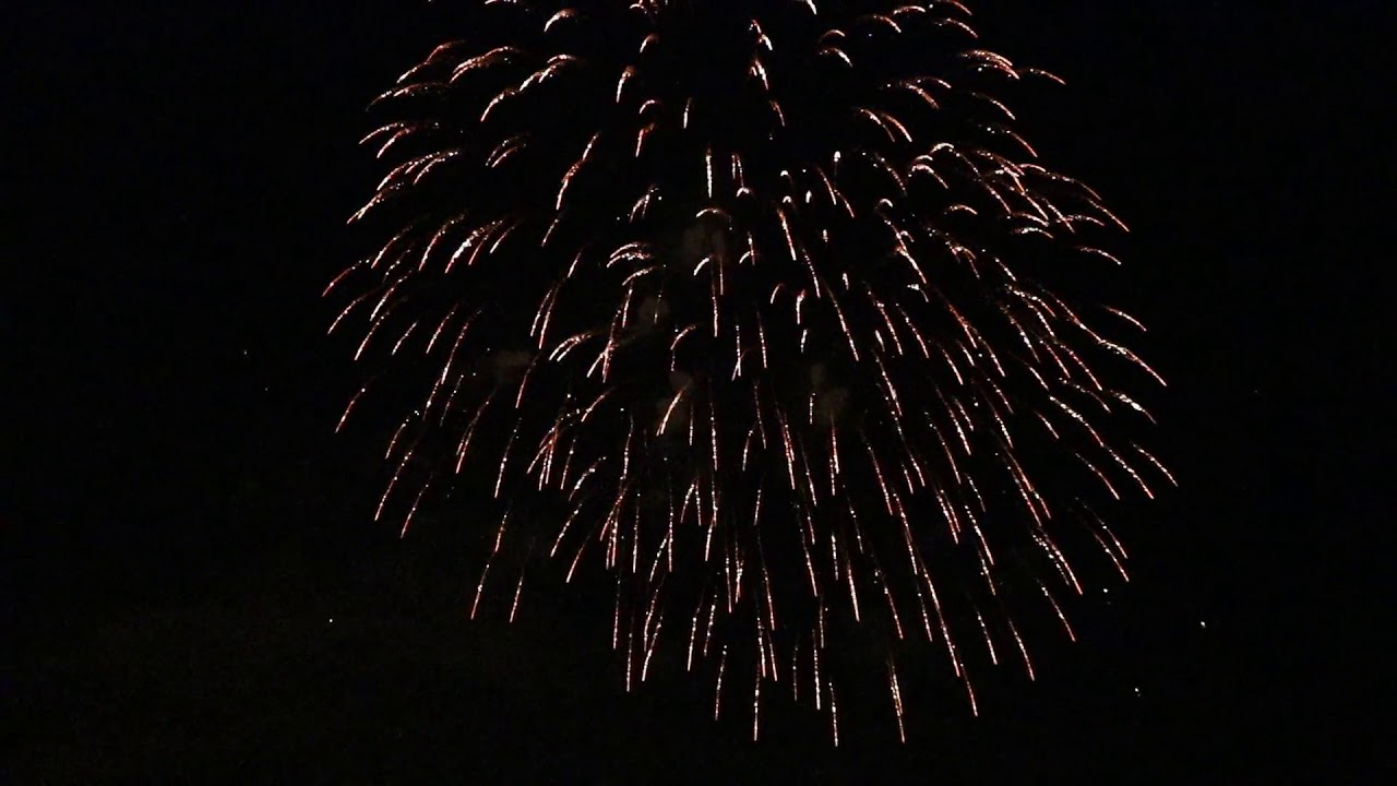 Feux d'artifice du 14 Juillet 2018 à Dijon