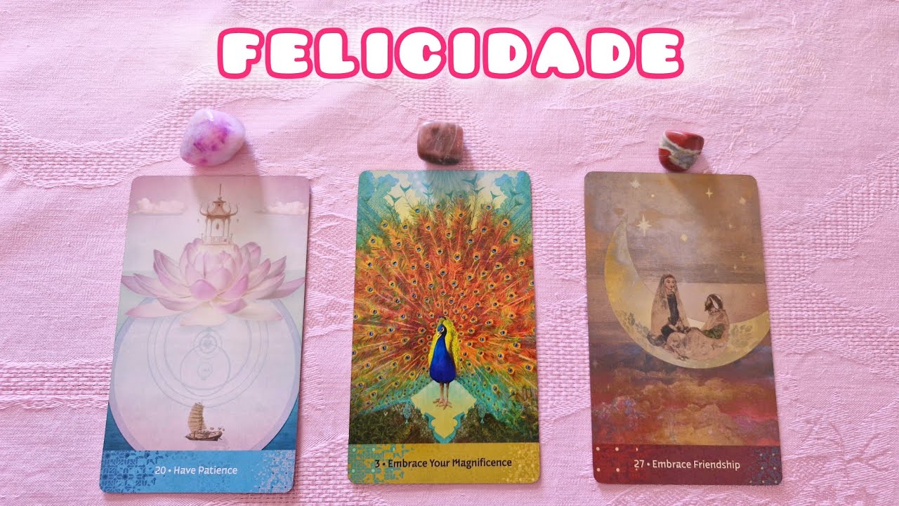 ✨️Leitura sobre sua felicidade | Tarot terapêutico✨️