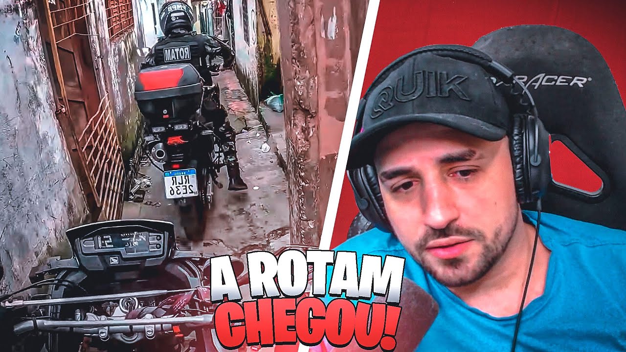 Reagindo a TR&Aacute;FICO NA BEIRA DA LINHA por Sargento Selva - PMBPB ROTAM
