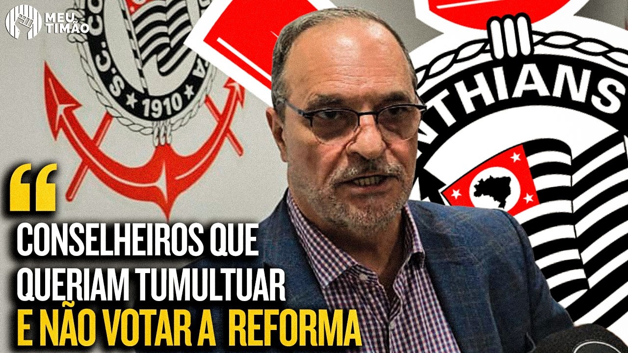 CAOS! ROMEU TUMA JR. FALA SOBRE O ENCERRAMENTO DA VOTAÇÃO DA REFORMA DO ESTATUTO