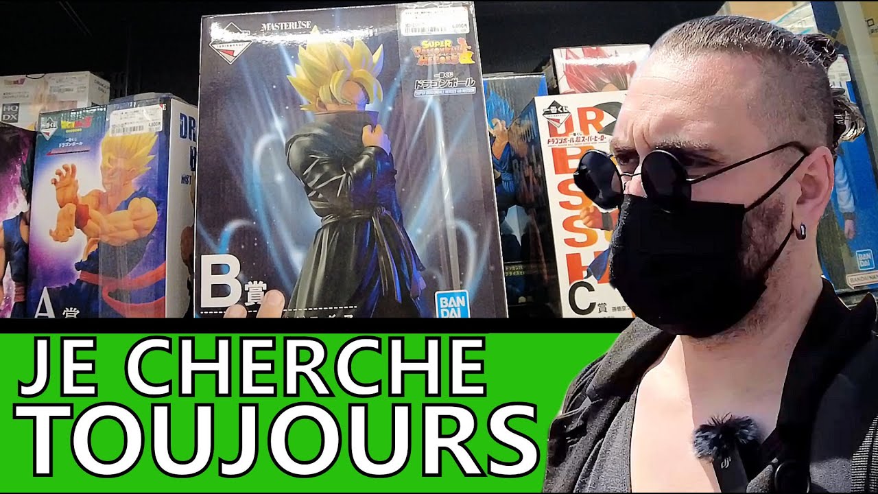 VLOG dans une BOUTIQUE japonaise, je veux des FIGURINES et des CARTES Dragon Ball