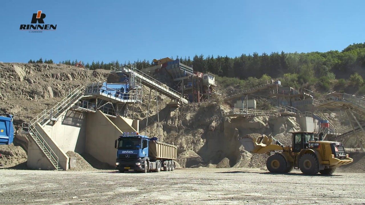 Rinnen Constructions Générales - Steinbruch Natursteine aus Luxemburg - video: Kamerateam PGmbH