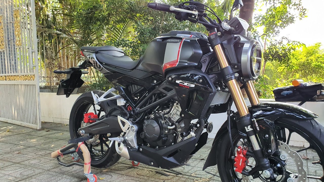 REVIEW Ngoại Hình HONDA CB150R | Hướng Dẫn Gắn Bộc Phuộc & Xài Pen Nâng Xe.