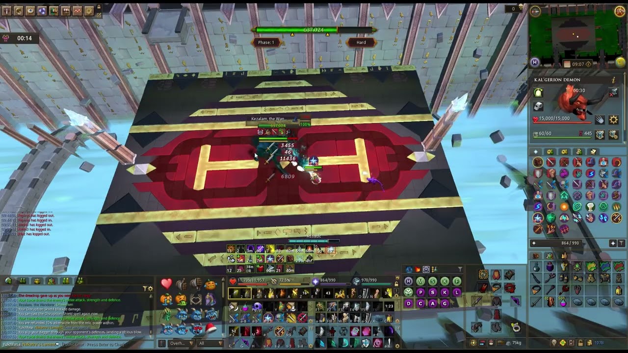 Kezalam Master time hybrid mage melee