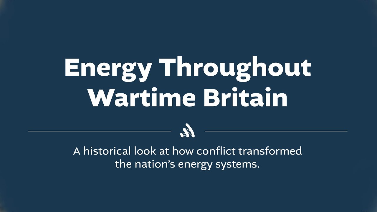 How Energy Evolved Through Wartime Britain | A Remembrance Day Reflection
