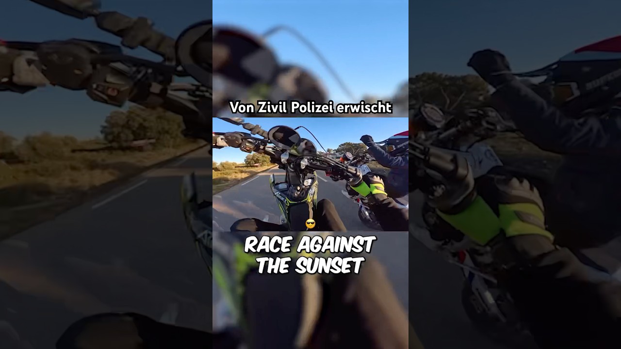 Von Zivil Polizei erwischt #davidbost #motorrad #polizei #catchmeifyoucan #shorts