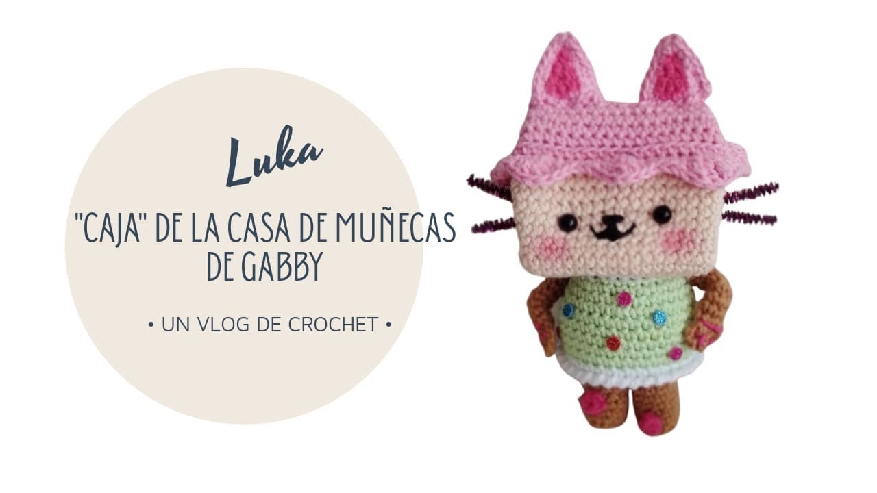 La casa de Gaby amigurumi Caja , cuerpo 2/2