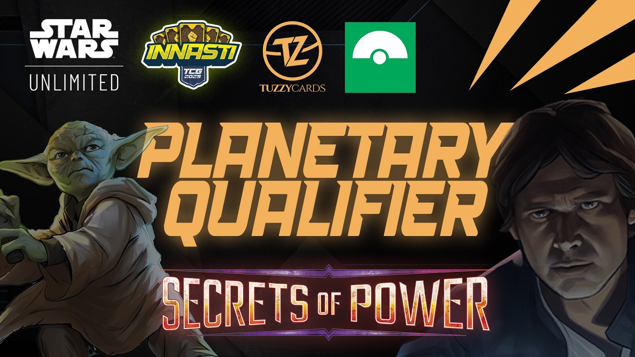 PLANETARY QUALIFIER - TUZZY CARDS COM NARRAÇÃO DO @MoGTCG  | STAR WARS UNLIMITED | SECRETS OF POWER