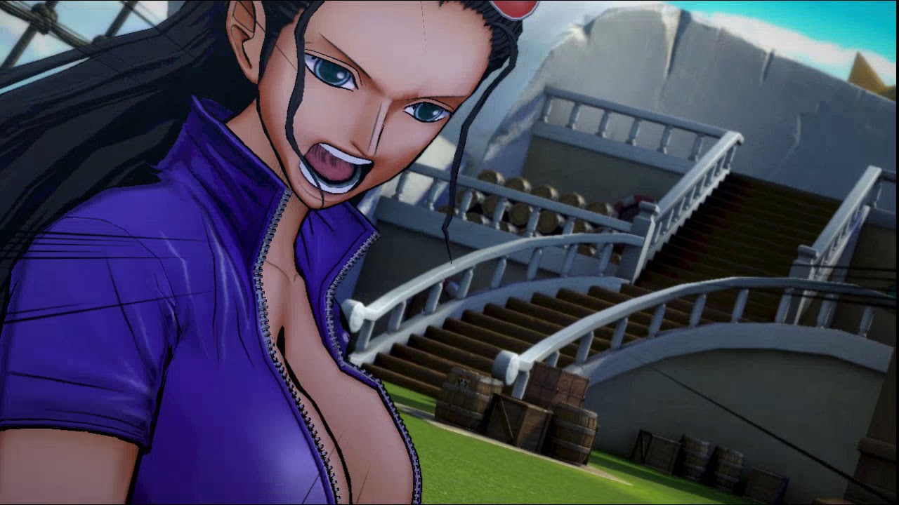 ONE PIECE: BURNING BLOOD | Robin, Franky, Brook vs Zoro, Sanji, Usopp