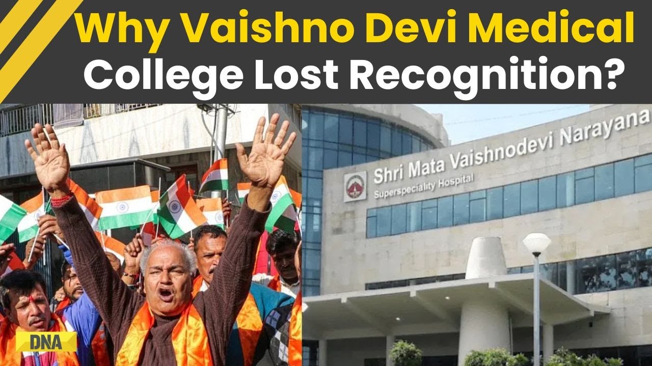 Vaishno Devi Medical College Row: BJP Welcomes NMC Decision To  Derecognise Over Admission Of Muslim