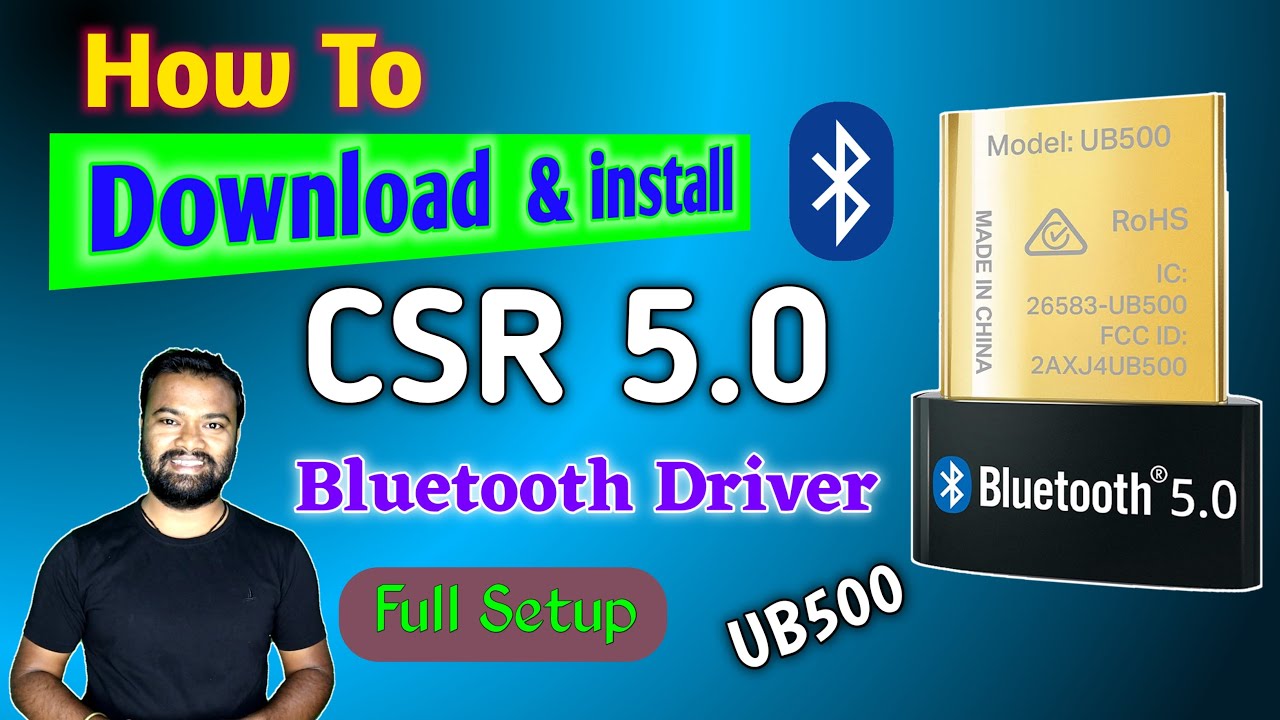 How To Download & install CSR 5.0 Bluetooth Driver | CSR 5.0 Bluetooth Driver install kaise kare 🔥🔥