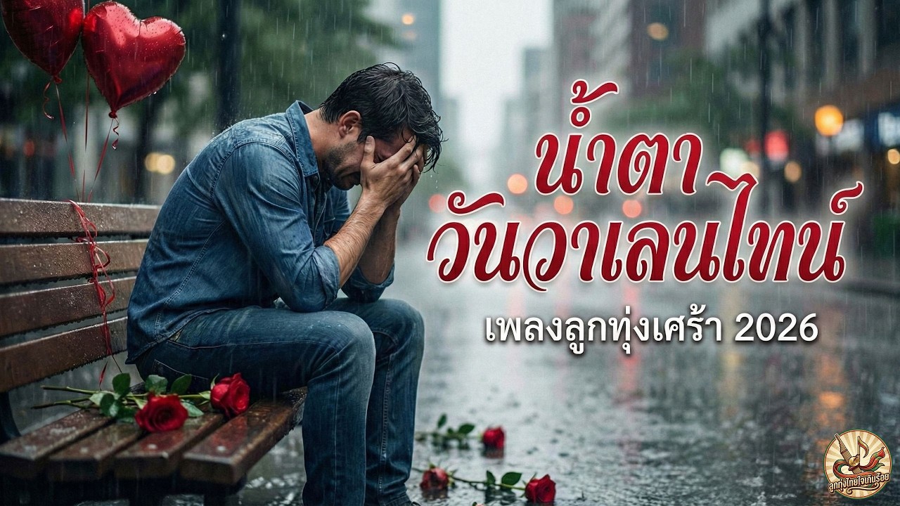 น้ำตาวันวาเลนไทน์ | เพลงลูกทุ่งเศร้า 2026 | คนโสดฟังแล้วจุก