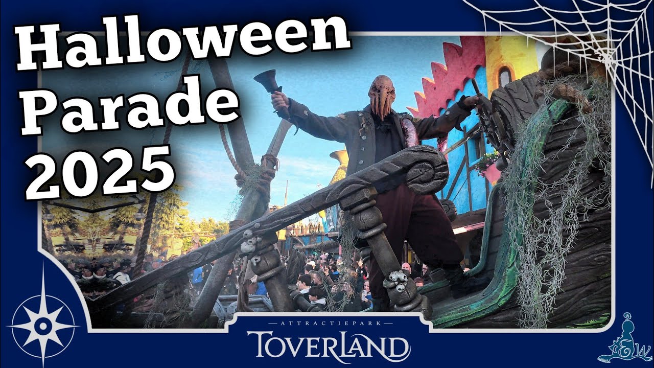 [Toverland] EERSTE Halloween PARADE 2025 - Halloween Nights 2025 (4K)