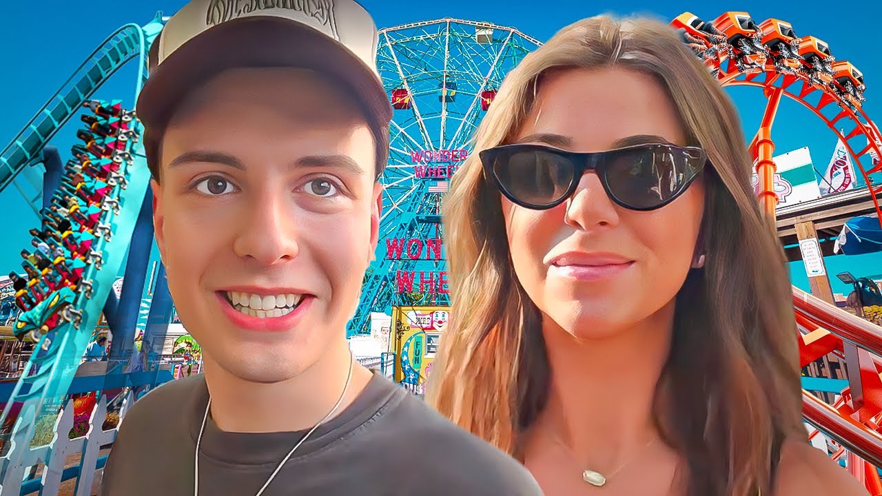 Clix & his Girlfriend go on a theme park date